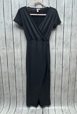 Ayla Black Knit Dress Size X-Small